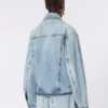 Tvådelad denimjacka, midnattblå Tvådelad denimjacka, midnattblå
