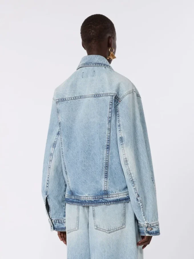Tvådelad denimjacka, midnattblå Tvådelad denimjacka, midnattblå