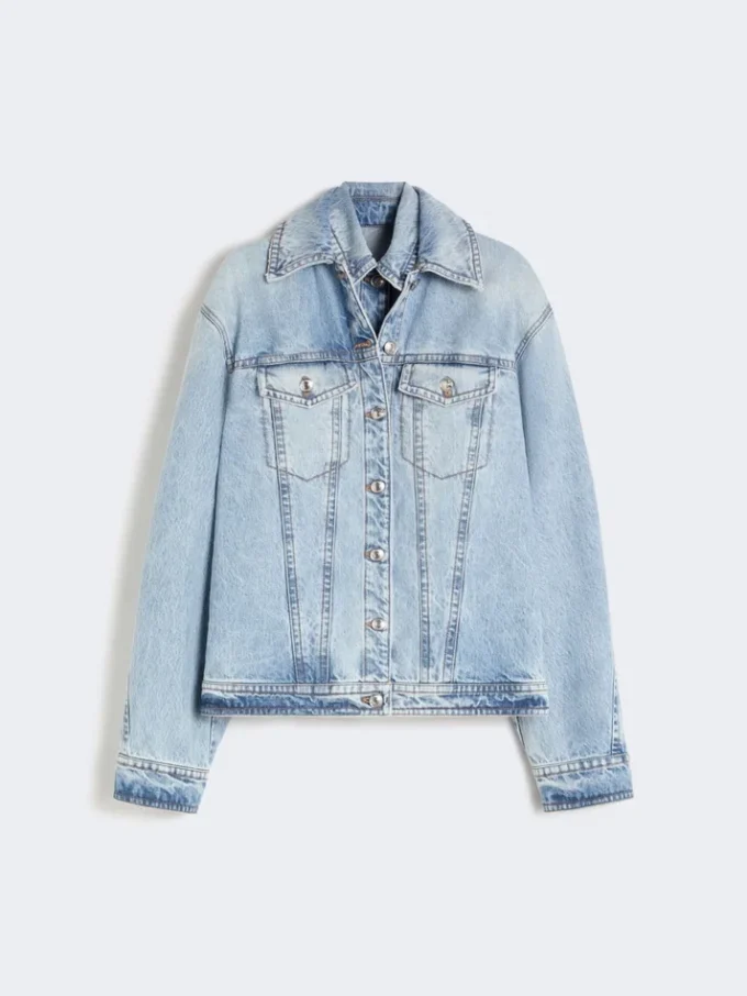 Tvådelad denimjacka, midnattblå Tvådelad denimjacka, midnattblå
