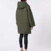 Vattenavvisande parkas i canvas, khaki Vattenavvisande parkas i canvas, khaki