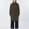 Vattenavvisande parkas i taft, grön Vattenavvisande parkas i taft, grön