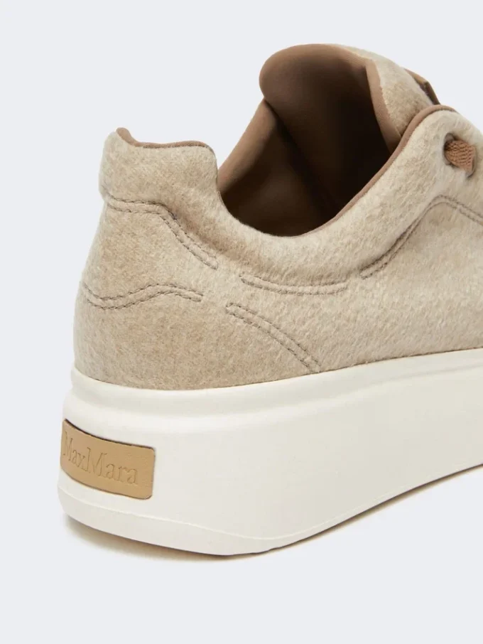 Vattenavvisande sneakers i kashmir, beige Vattenavvisande sneakers i kashmir, beige