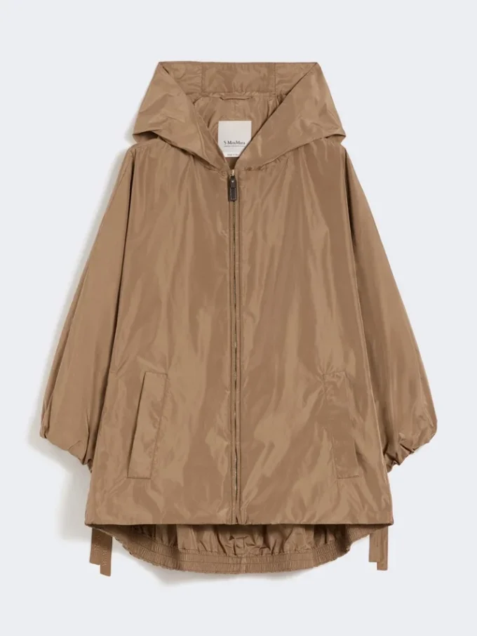 Vattenavvisande taffeta-jacka, kamel Vattenavvisande taffeta-jacka, kamel