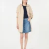 Vattenavvisande, vadderad parka, sand Vattenavvisande, vadderad parka, sand