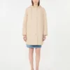 Vattenavvisande, vadderad parka, sand Vattenavvisande, vadderad parka, sand