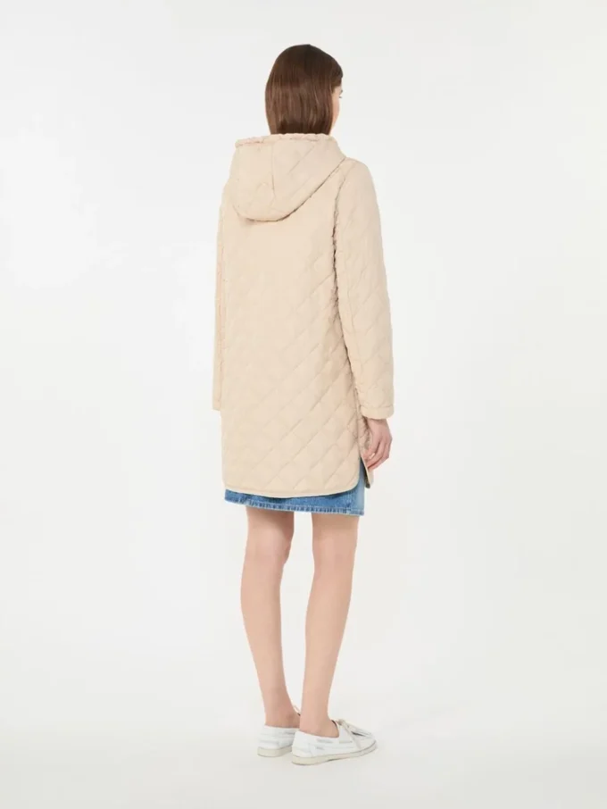 Vattenavvisande, vadderad parka, sand Vattenavvisande, vadderad parka, sand