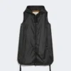 Vattenavvisande väst i canvas, svart Vattenavvisande väst i canvas, svart