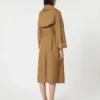 Överdimensionerad vattenavvisande trenchcoat i twill, brun Överdimensionerad vattenavvisande trenchcoat i twill, brun