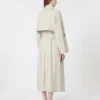 Vid, vattenavvisande trenchcoat i twill, naturfärgad Vid, vattenavvisande trenchcoat i twill, naturfärgad