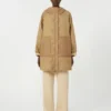 Vändbar, vadderad parka i vattenavvisande canvas, beige Vändbar, vadderad parka i vattenavvisande canvas, beige