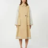 Vändbar vattenavvisande trenchcoat i gabardin, beige Vändbar vattenavvisande trenchcoat i gabardin, beige